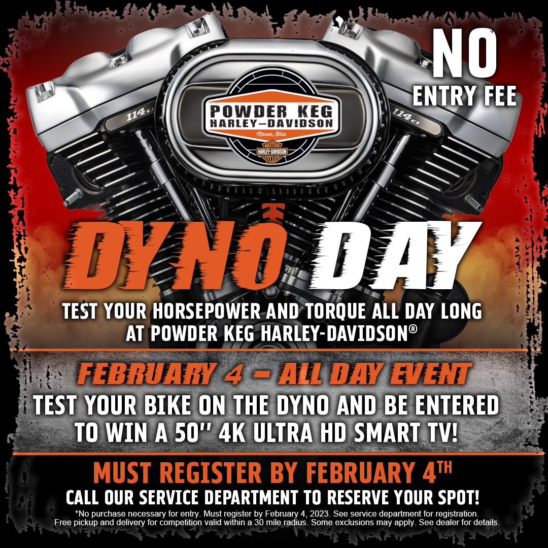 Dyno Days! Powder Keg Chapter 5114 Mason Ohio H.O.G.